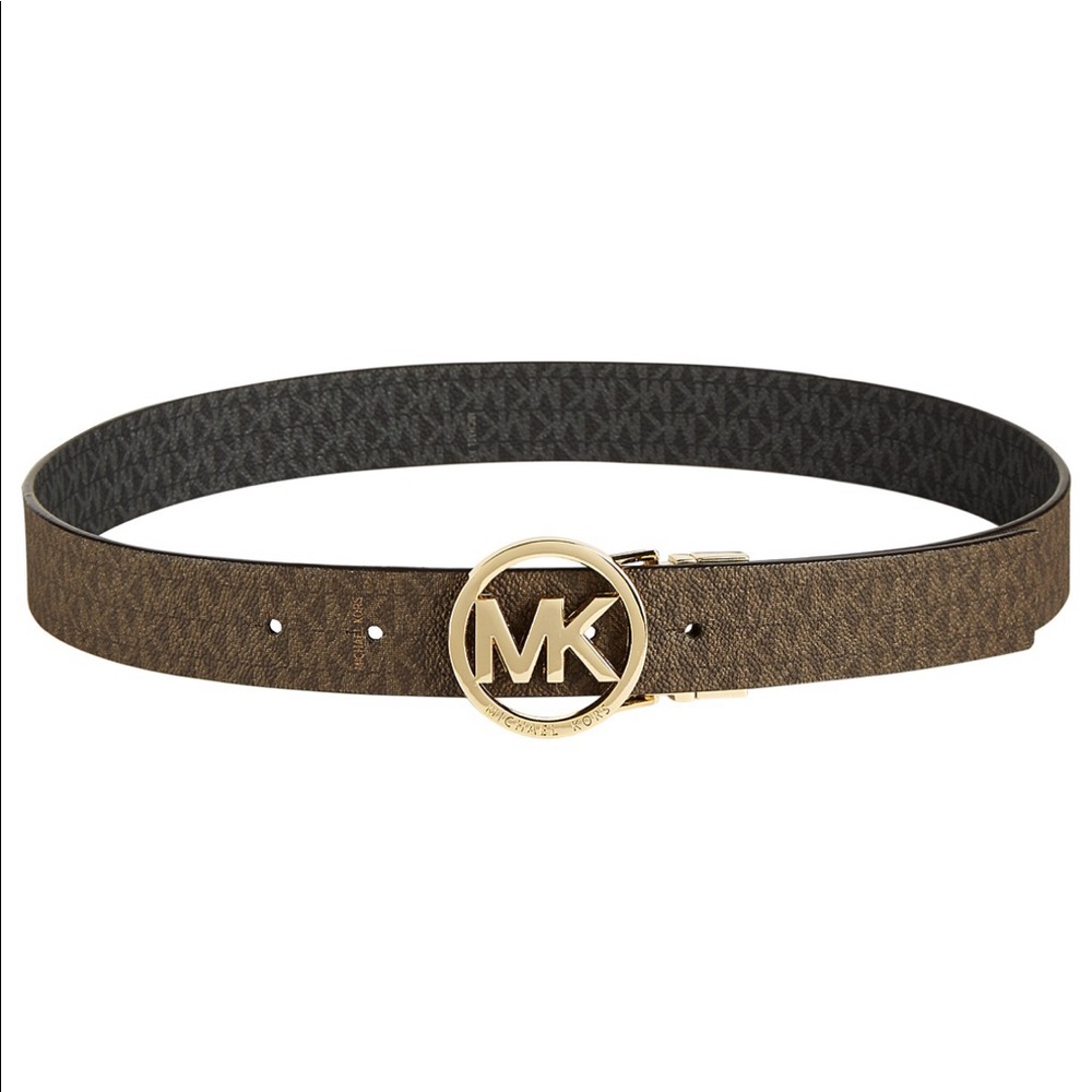 Michael Kora logo belt